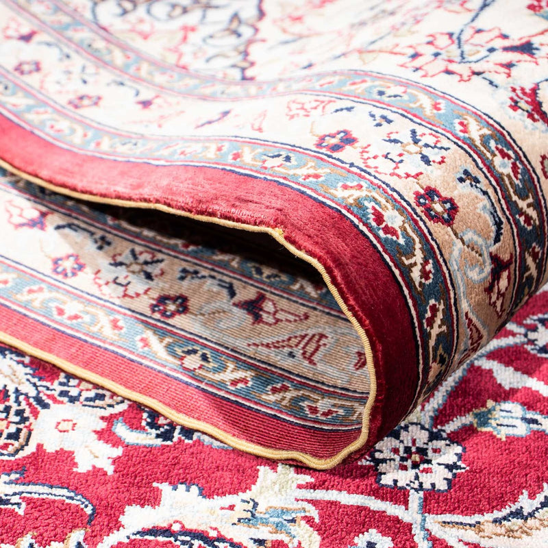 Orientalsk tæppe - Hereke - 246 x 170 cm - mørkerød