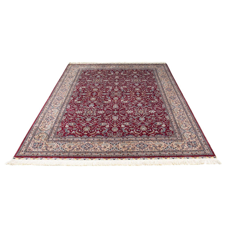 Orientalsk tæppe - Hereke - 246 x 170 cm - mørkerød