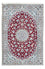 Persisk tæppe - Nain - Royal - 173 x 114 cm - mørkerød