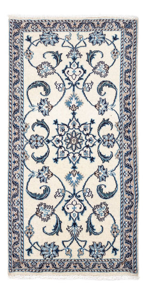 Persisk tæppe - Nain - 135 x 69 cm - beige