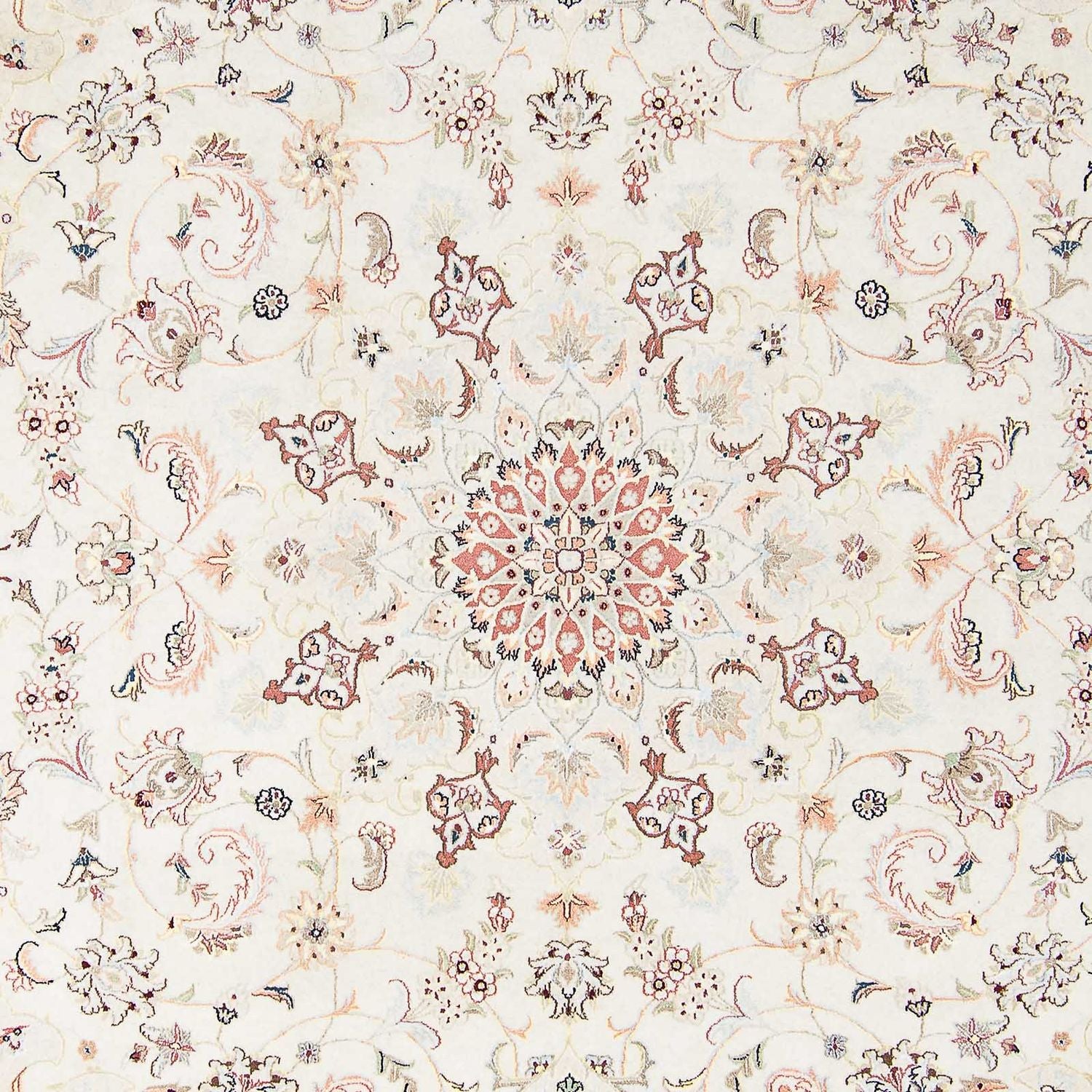 Persisk tæppe - Nain - 405 x 294 cm - beige