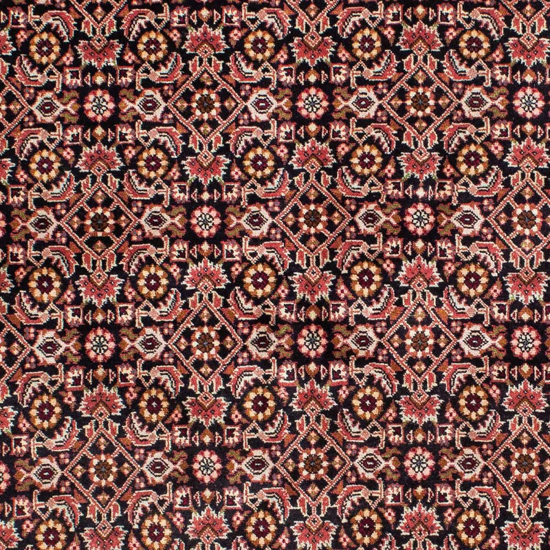 Persisk tæppe - Bijar - 217 x 141 cm - mørkeblå