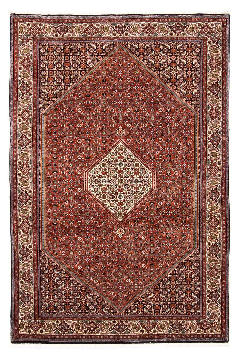 Persisk tæppe - Bijar - 245 x 167 cm - brun