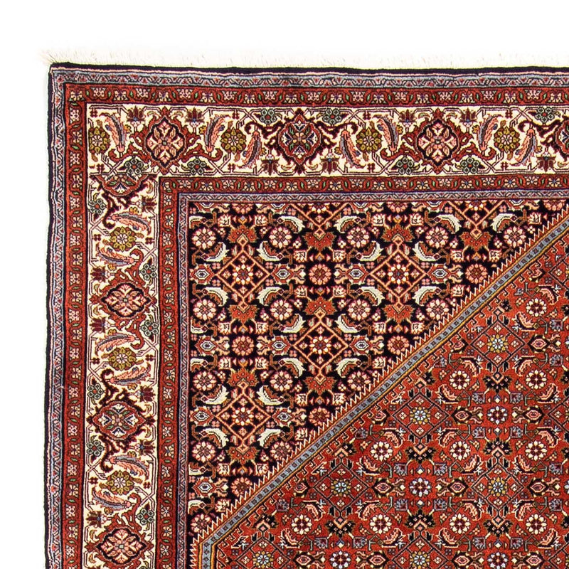 Persisk tæppe - Bijar - 245 x 167 cm - brun