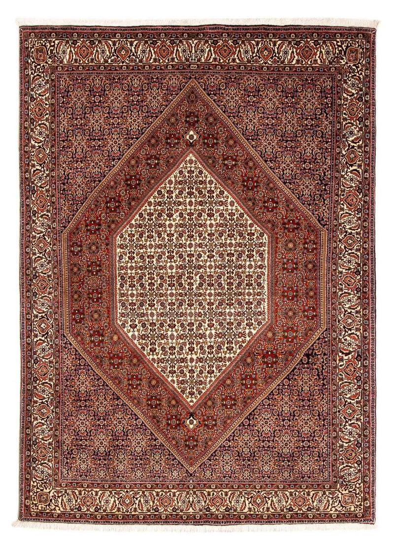 Persisk tæppe - Bijar - 231 x 163 cm - flerfarvet