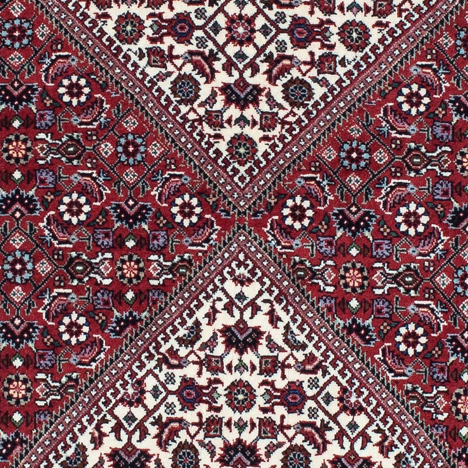 Løber Persisk tæppe - Bijar - 203 x 73 cm - mørkeblå