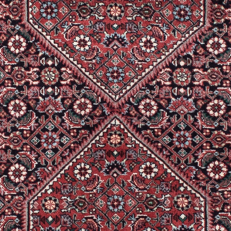 Løber Persisk tæppe - Bijar - 200 x 70 cm - mørkeblå