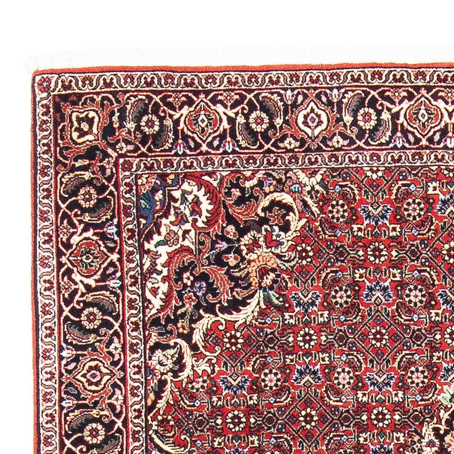 Persisk tæppe - Bijar - 172 x 110 cm - lysrød