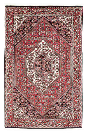 Persisk tæppe - Bijar - 172 x 112 cm - rød