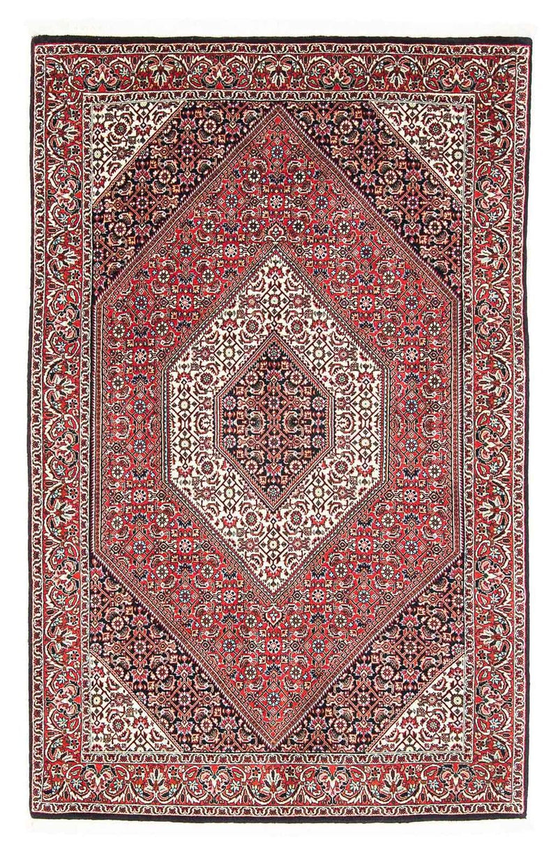 Persisk tæppe - Bijar - 172 x 112 cm - rød