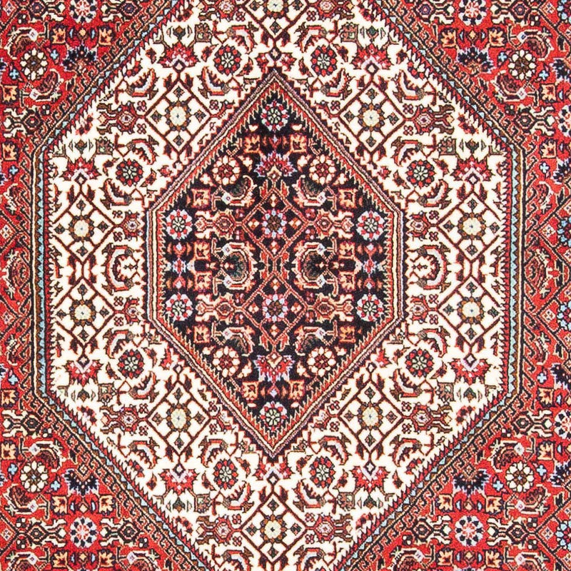 Persisk tæppe - Bijar - 172 x 112 cm - rød