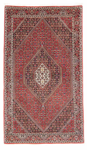 Persisk tæppe - Bijar - 175 x 110 cm - rød