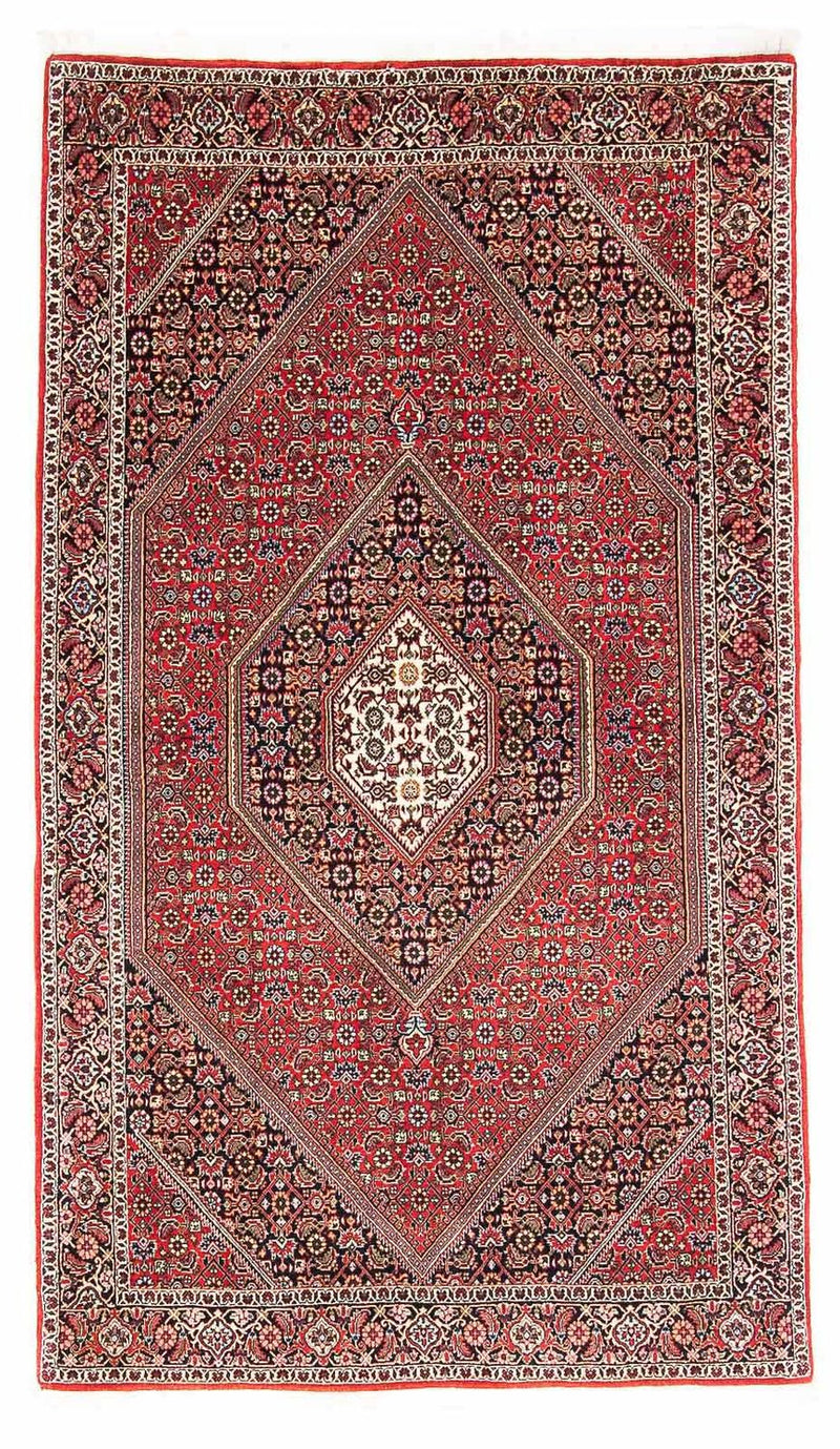 Persisk tæppe - Bijar - 175 x 110 cm - rød