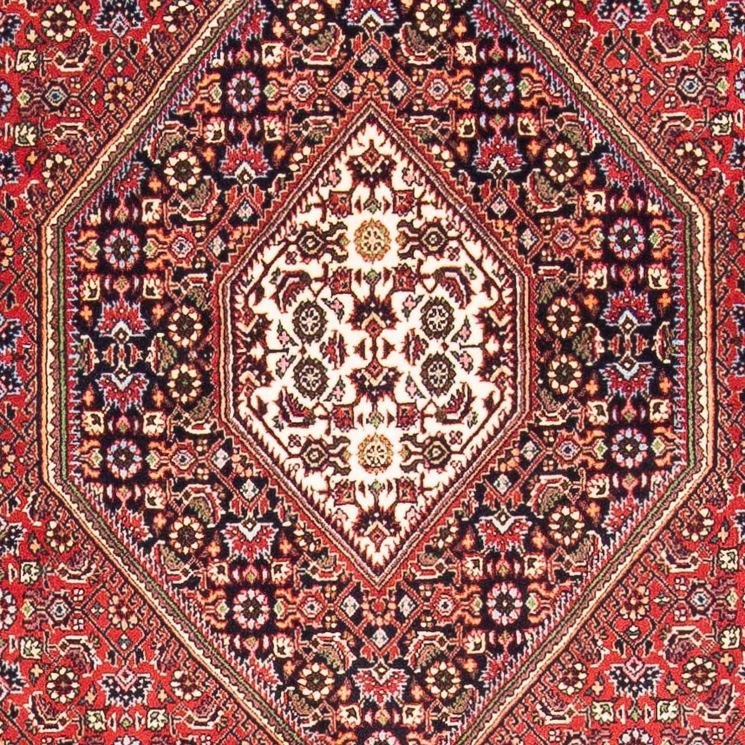Persisk tæppe - Bijar - 175 x 110 cm - rød