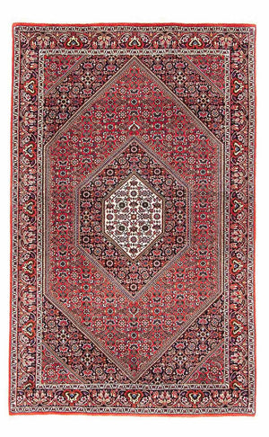 Persisk tæppe - Bijar - 170 x 109 cm - rød
