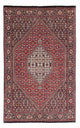 Persisk tæppe - Bijar - 176 x 109 cm - mørkeblå
