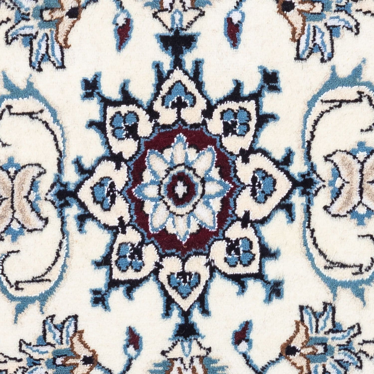 Persisk tæppe - Nain - 137 x 66 cm - beige