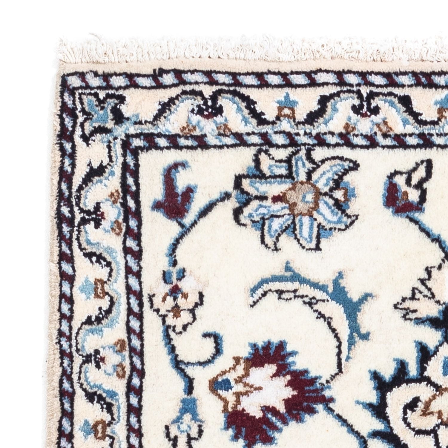 Persisk tæppe - Nain - 137 x 66 cm - beige