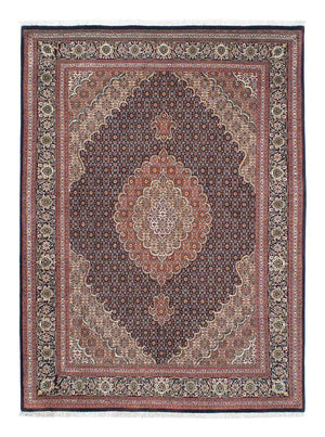 Persisk tæppe - Tabriz - 205 x 154 cm - mørkebrun
