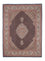 Persisk tæppe - Tabriz - 210 x 155 cm - mørkebrun