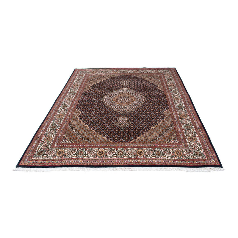 Persisk tæppe - Tabriz - 210 x 155 cm - mørkebrun