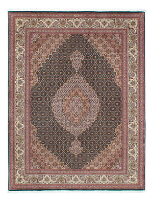 Persisk tæppe - Tabriz - 198 x 152 cm - grøn