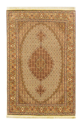 Persisk tæppe - Tabriz - Royal - 153 x 105 cm - beige