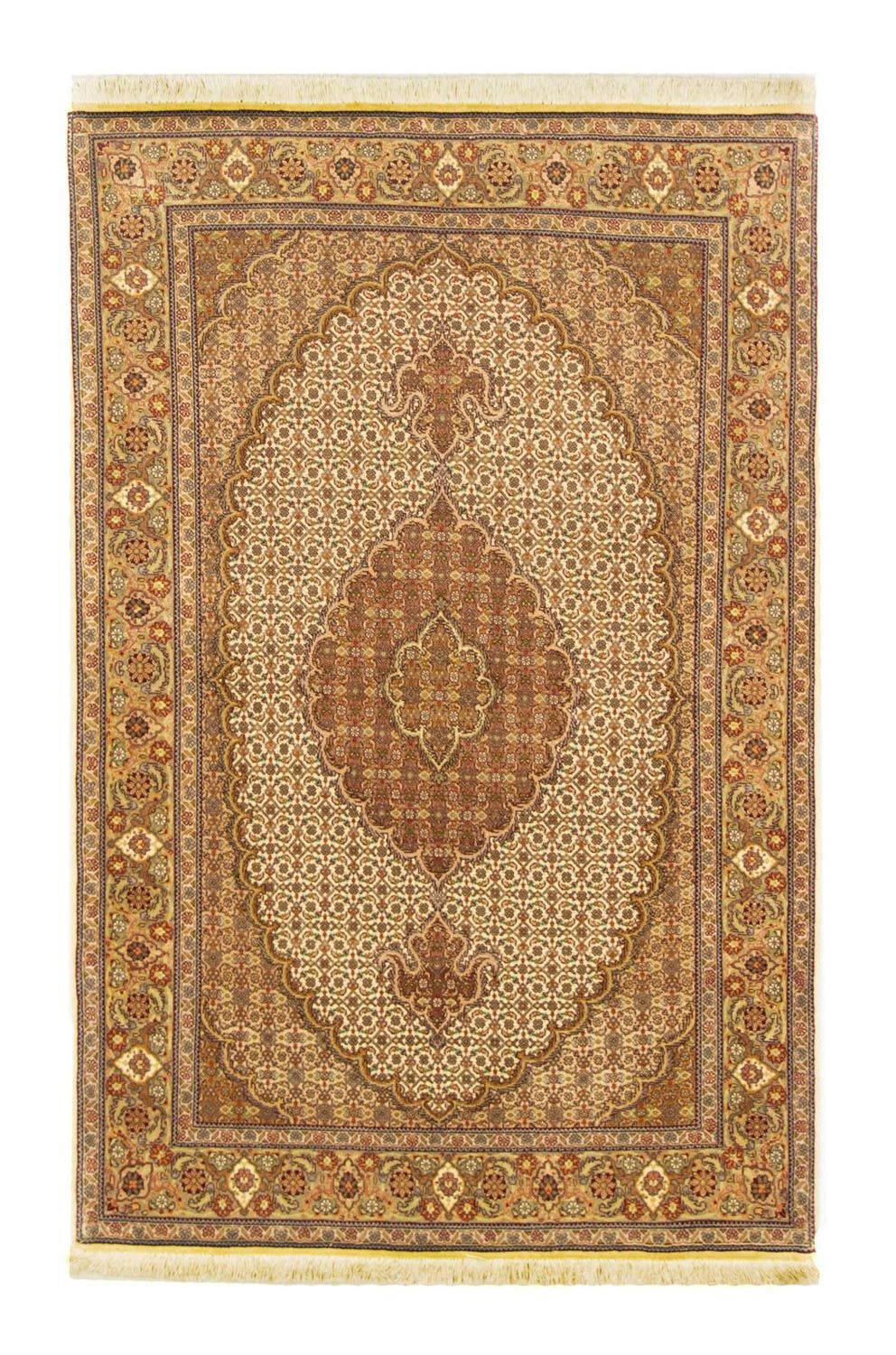 Persisk tæppe - Tabriz - Royal - 153 x 105 cm - beige