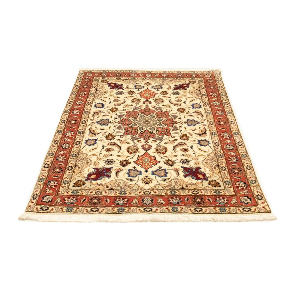 Persisk tæppe - Tabriz - Royal - 148 x 97 cm - beige