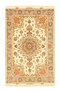 Persisk tæppe - Tabriz - Royal - 154 x 100 cm - beige