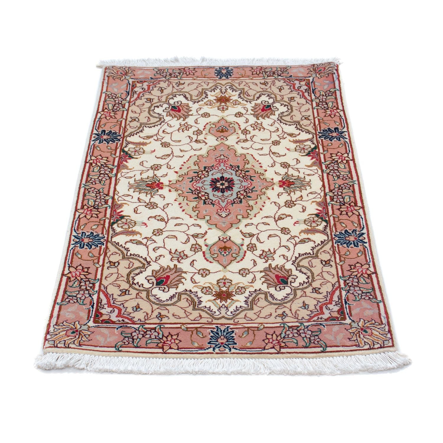 Persisk tæppe - Tabriz - Royal - 99 x 59 cm - beige