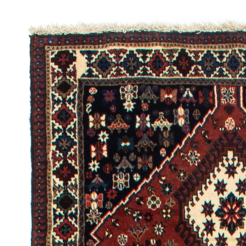 Løber Persisk tæppe - Nomadisk - 382 x 83 cm - mørkerød