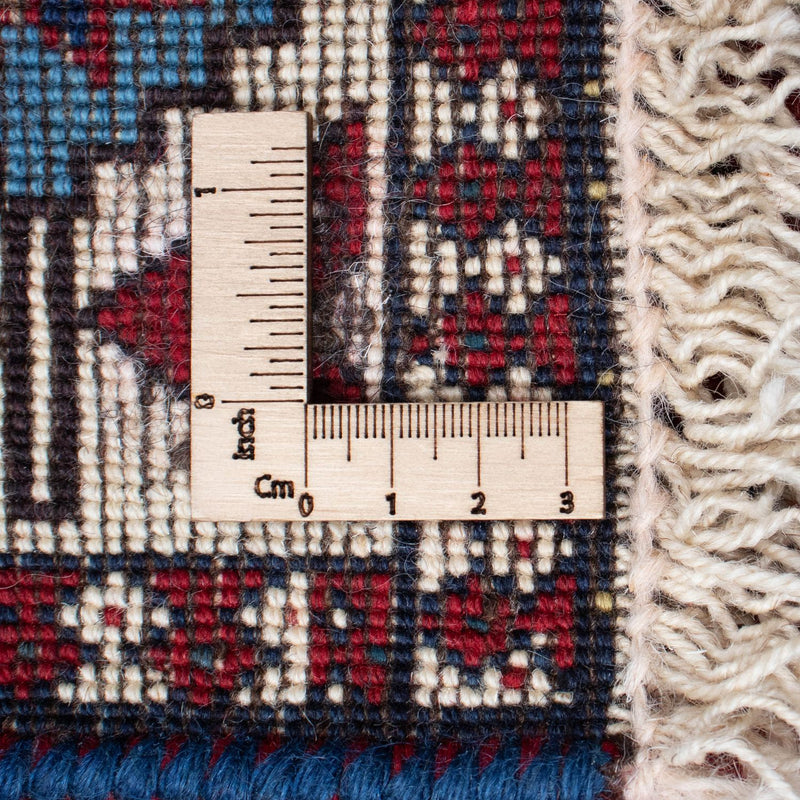 Løber Persisk tæppe - Bijar - 293 x 82 cm - mørkerød