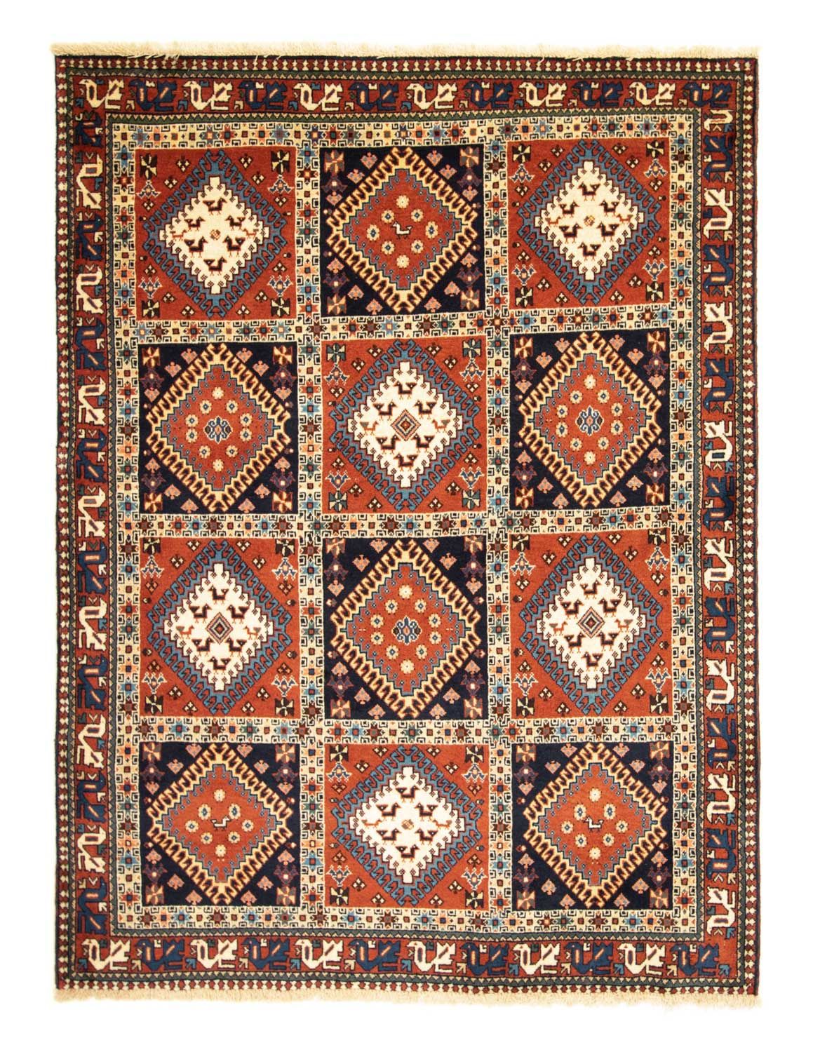 Persisk tæppe - Nomadisk - 197 x 145 cm - flerfarvet
