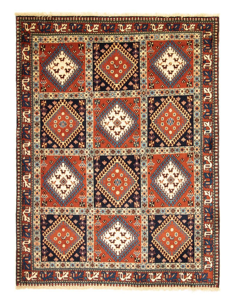 Persisk tæppe - Nomadisk - 197 x 145 cm - flerfarvet