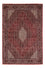 Persisk tæppe - Bijar - 252 x 172 cm - mørkerød