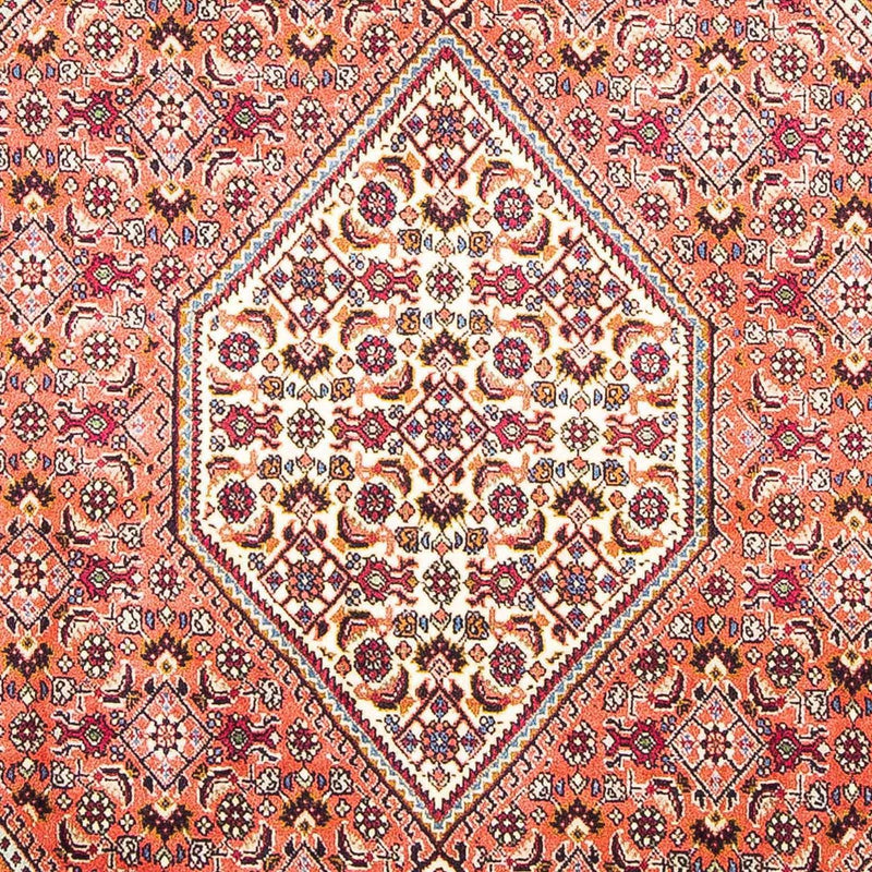 Persisk tæppe - Bijar - 170 x 112 cm - lysrød