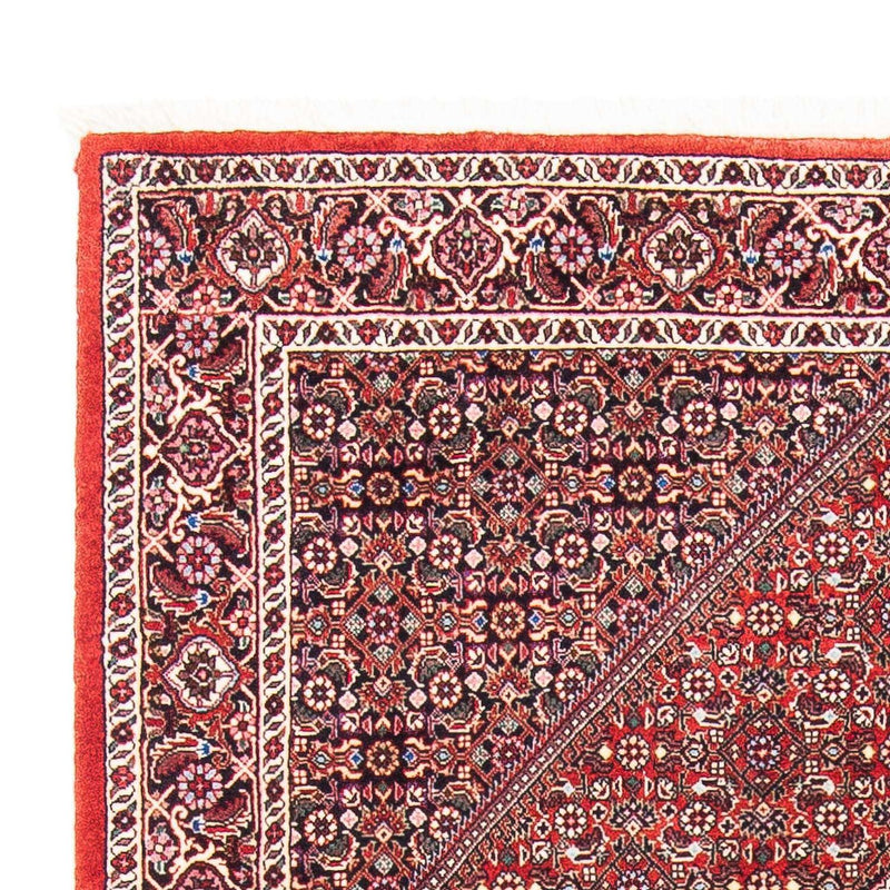 Persisk tæppe - Bijar - 185 x 112 cm - rød