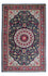 Persisk tæppe - Ghom - 204 x 135 cm - mørkeblå