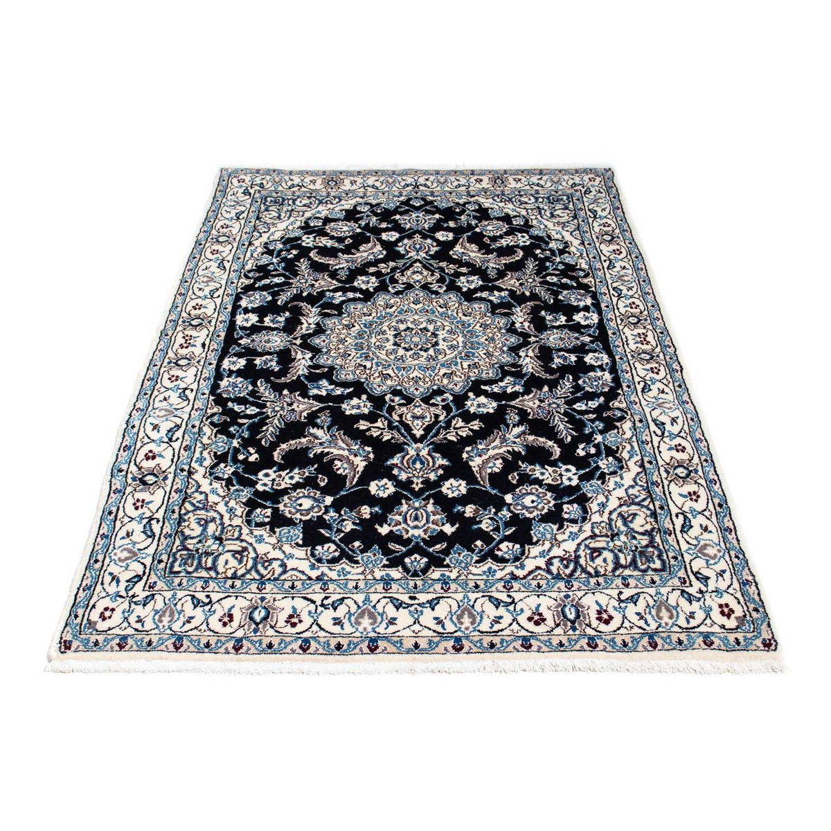 Løber Persisk tæppe - Nain - Royal - 174 x 106 cm - beige