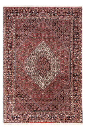 Persisk tæppe - Bijar - Royal - 295 x 200 cm - rød