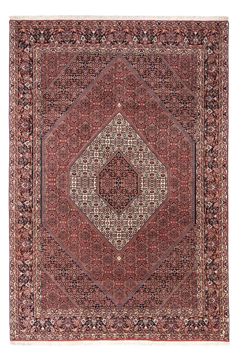 Persisk tæppe - Bijar - Royal - 295 x 200 cm - rød