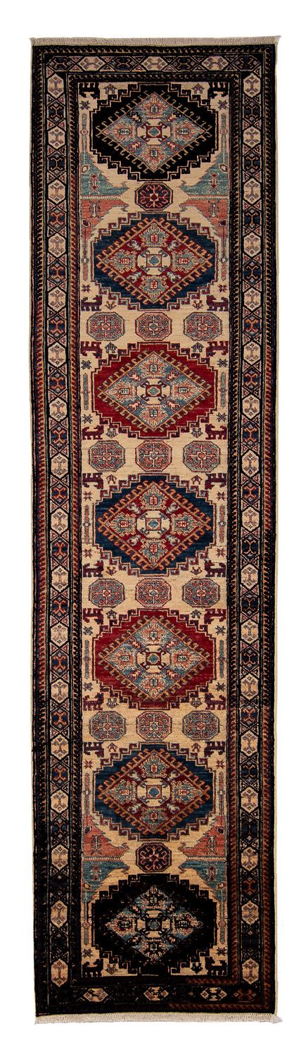 Løber Ziegler Carpet - Kazak - 305 x 76 cm - mørkeblå