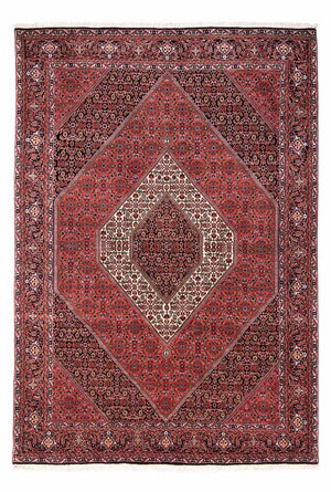 Persisk tæppe - Bijar - Royal - 300 x 200 cm - rød