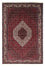 Persisk tæppe - Bijar - 257 x 173 cm - mørkerød