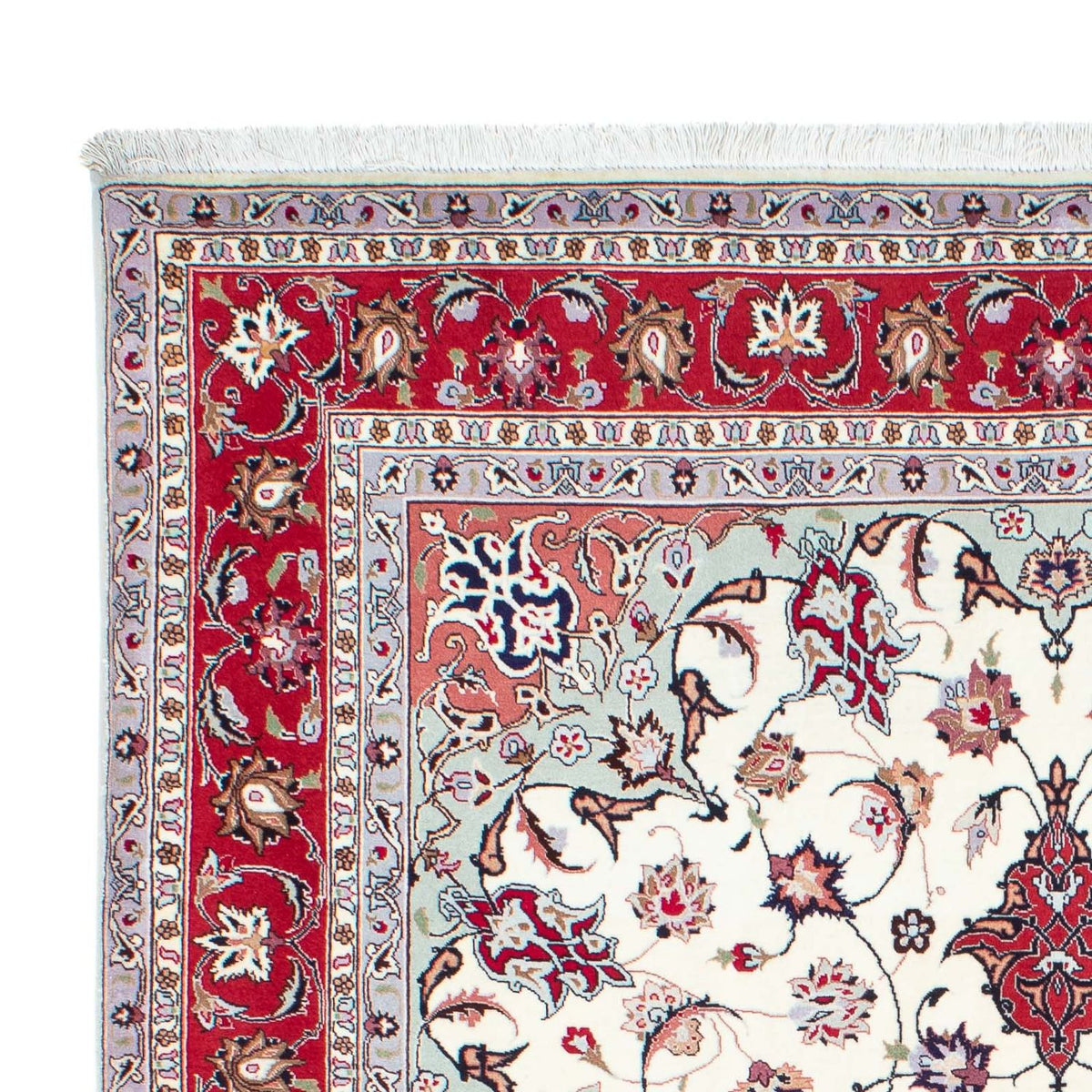 Persisk tæppe - Tabriz - Royal - 200 x 154 cm - beige