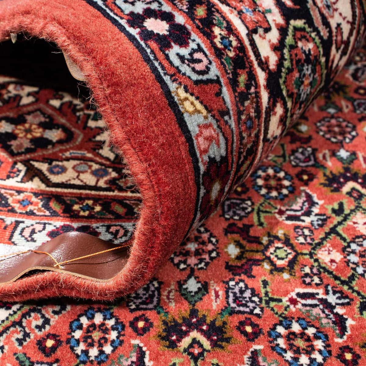 Persisk tæppe - Bijar - 263 x 168 cm - rød