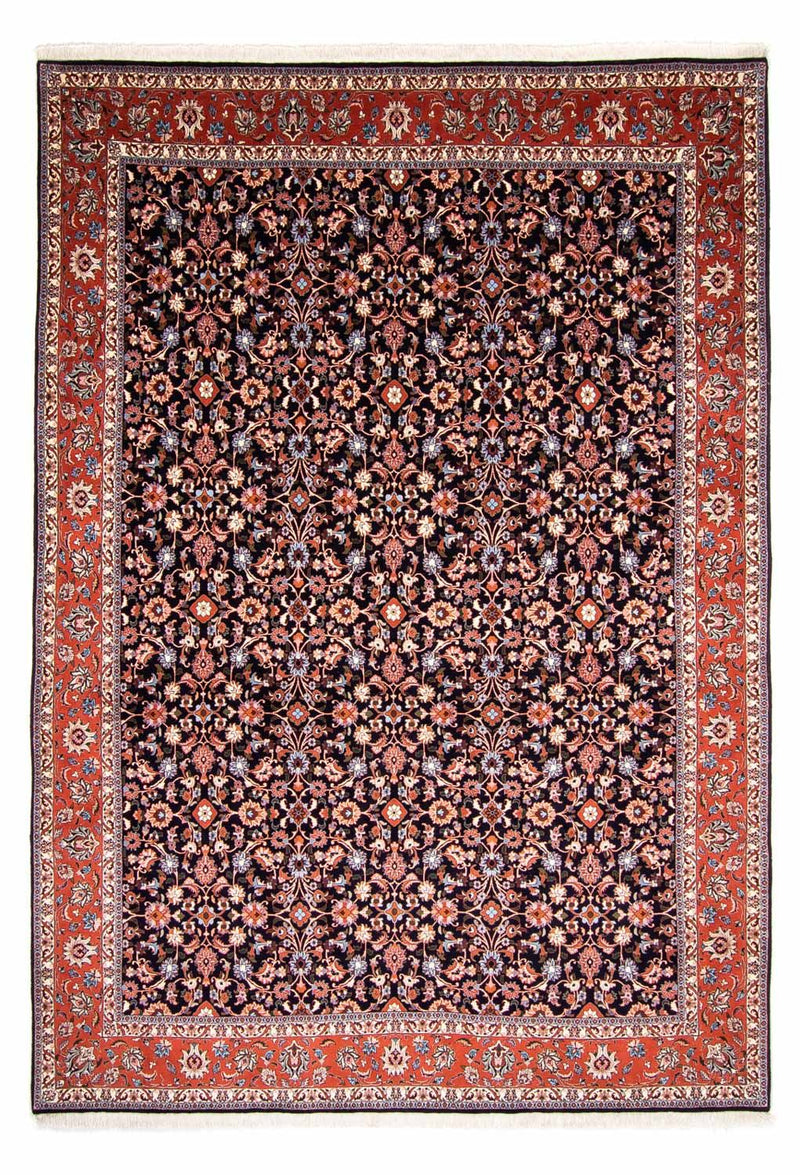 Persisk tæppe - Bijar - 350 x 243 cm - mørkeblå