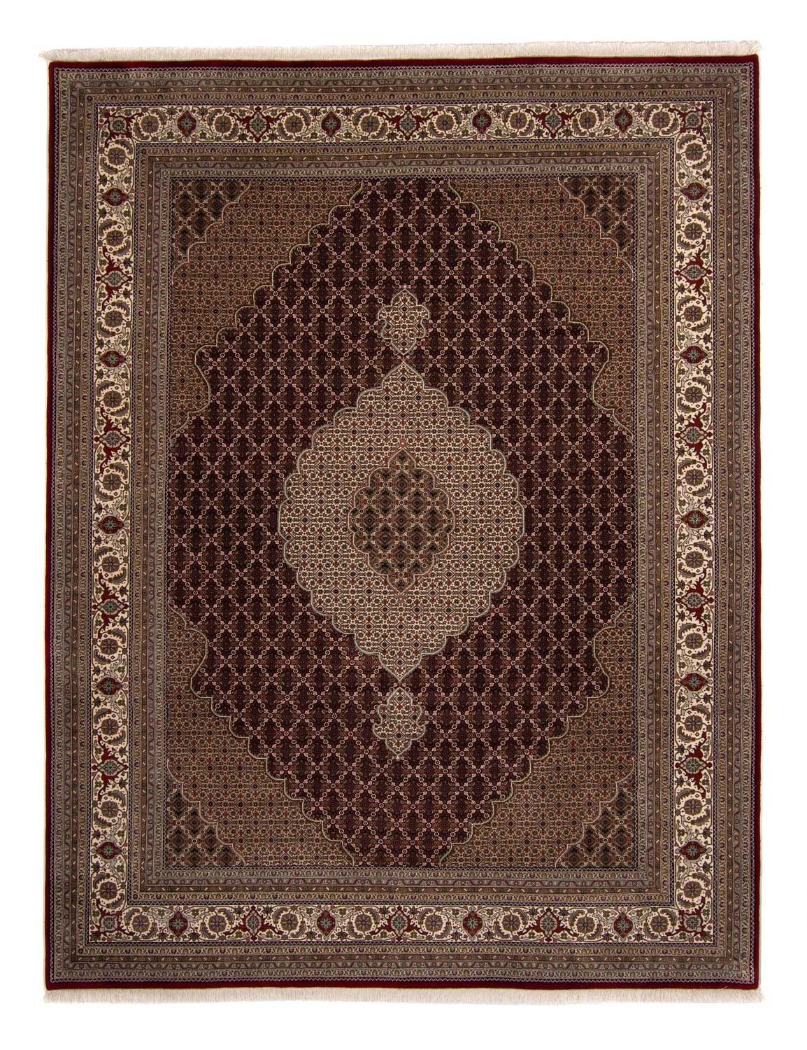 Persisk tæppe - Bijar - Royal - 339 x 253 cm - brun