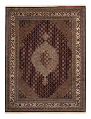 Persisk tæppe - Bijar - Royal - 339 x 253 cm - brun